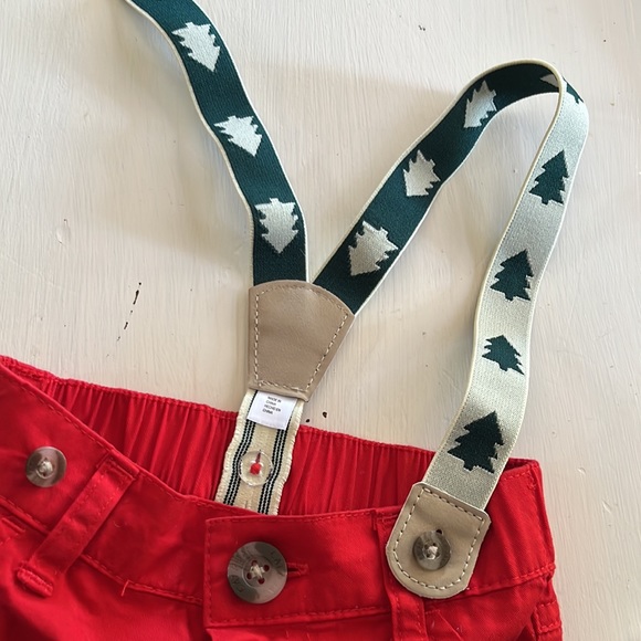 Bundle Baby Cat & Jack onesie with suspenders & shorts, boat shoes. 3-6 months - Picture 10 of 10